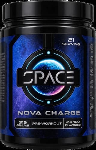 Nova Charge kutusu, mango aromalı, 315 g
